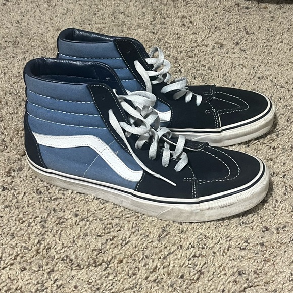 Vans Other - Vans High-Top Sneakers in Navy and Black